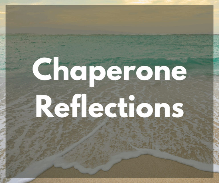 Youth Chaperone Reflections: More Than Just Fun At The Beach.
